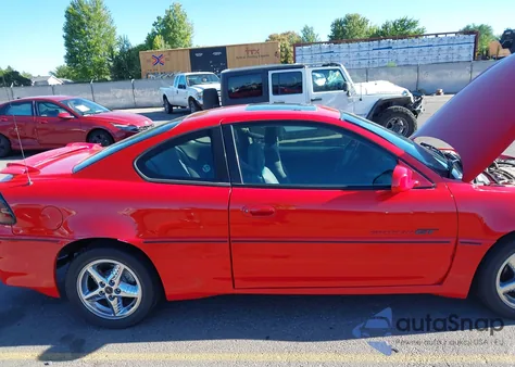 2001 Pontiac Grand Am Gt1 из США, поврежденный, VIN 1G2NV12E61M541932